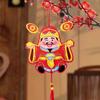 Cartoon Shaking Head God Pendant 3D Spring Festival Magnet Sticker  Door Decor