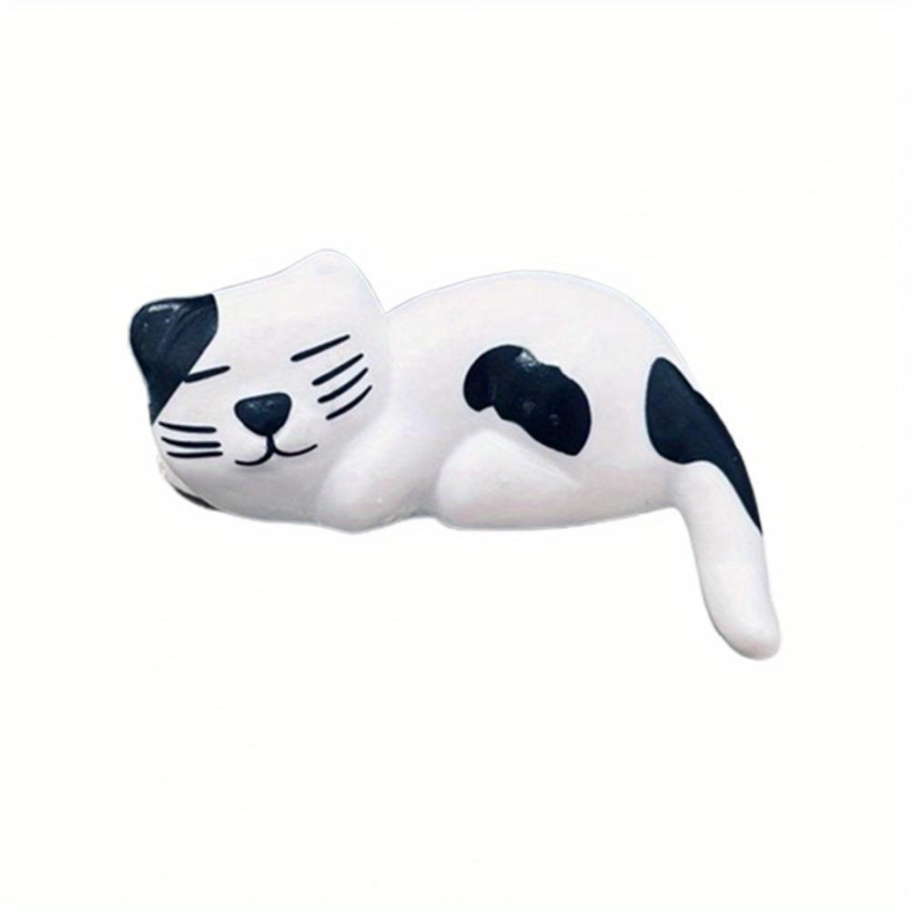 Animal Fish Tank Ornament Small Cat Statue Aquarium Decoration Easy To Clean Fish Tank Home Decoration