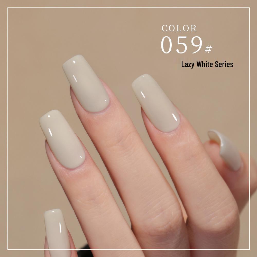 

Трендовый молочно-белый гель-лак для ногтей 2024 для салонов