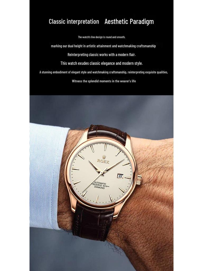 Švajčiarske pánske plne automatické nemekanické hodinky Rolex