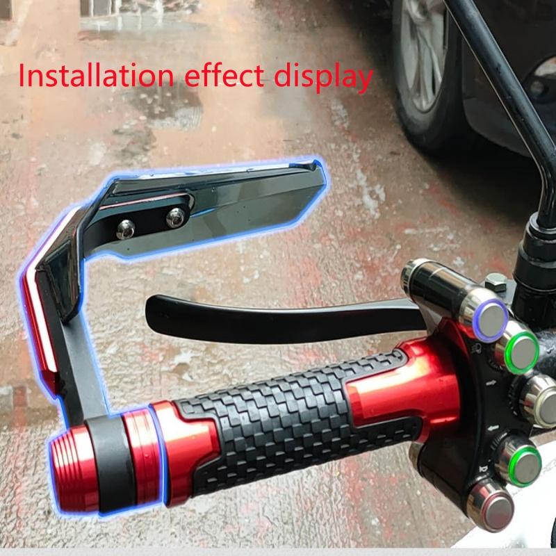 Motorcycle Handle Hand Guards Wind Protector Brush Bar Decoration Universal Motocross Grip Protect Covers Handlebar Handguard
