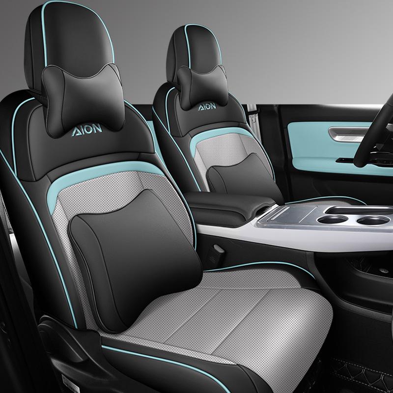 2023 Aion Y+ Leather Car Seat Cover, All-Season, Full Coverage, Universal Fit