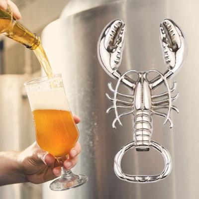 Yousheng Otvírák na láhve ve tvaru humra Přenosný otvírák na láhve ve tvaru raka Vinobraní nástroj na otevírání lahví na pivo víno Novinka barové doplňky