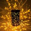 Butterfly/Flower Hanging  Solar Lanterns Solar Powered Wind Chime Hanging Lamp  Home Decoration