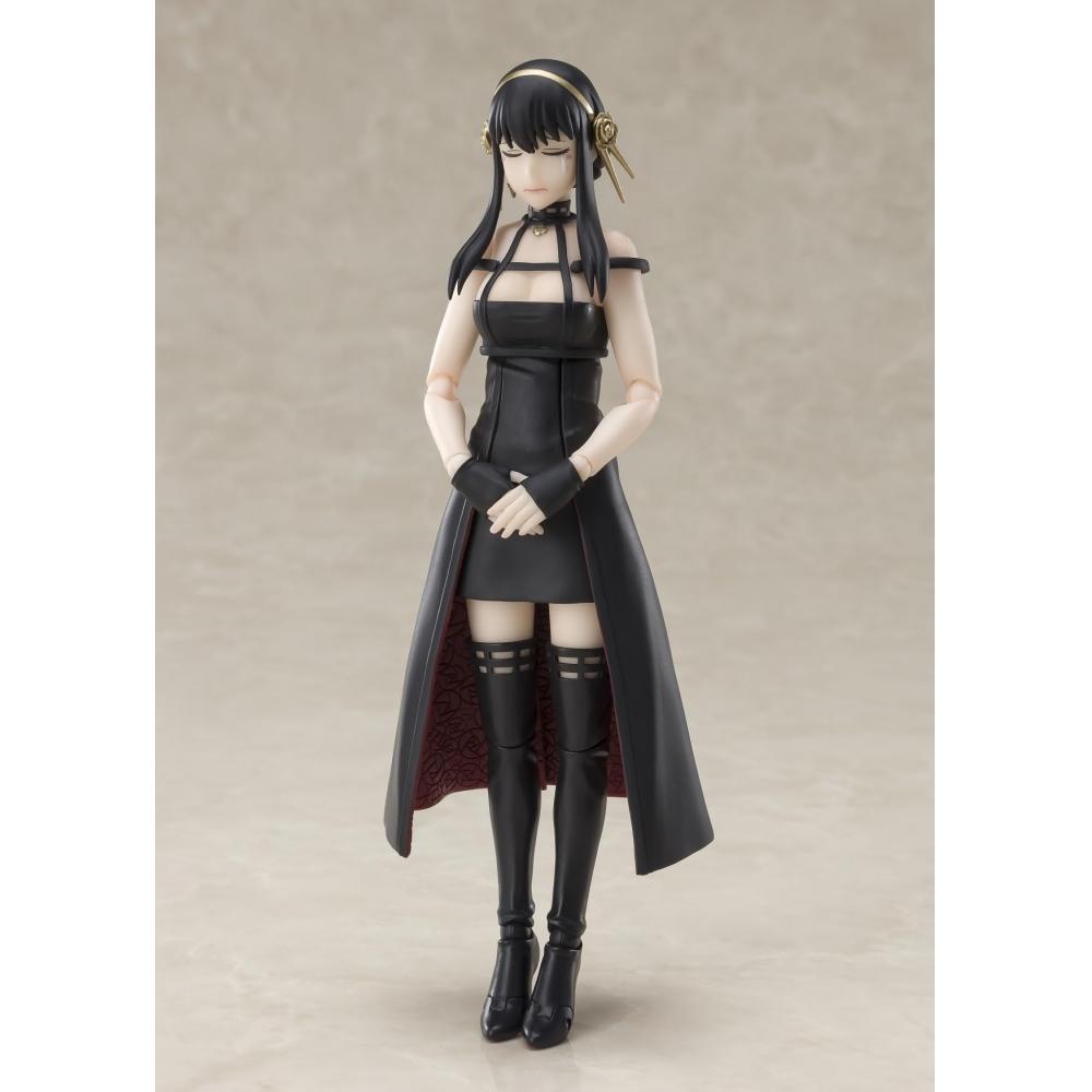 SHFiguarts SPY×FAMILY Yoru Forger aproximadamente 150mm ABS&PVC pintado figura móvel BAS63909