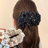 Cloth Hair Claw Clips Polka Dot Ponytail Clip Elegant Banana Clip Hair Clip  Hair Accessories