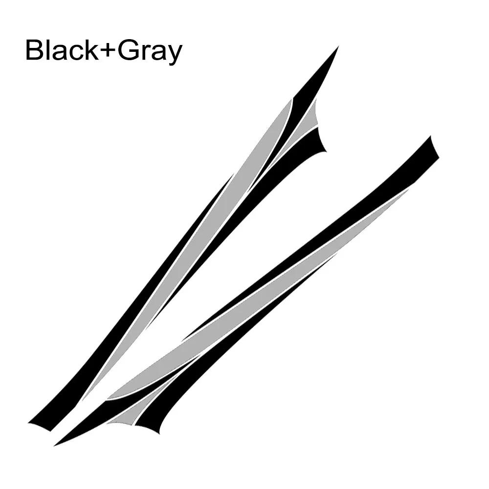 Car Stickers For Renault Duster Oroch Pickup Door Side Skirt Stripes Decals Truck Graphics Vinyl Decor Cover Auto Accessories