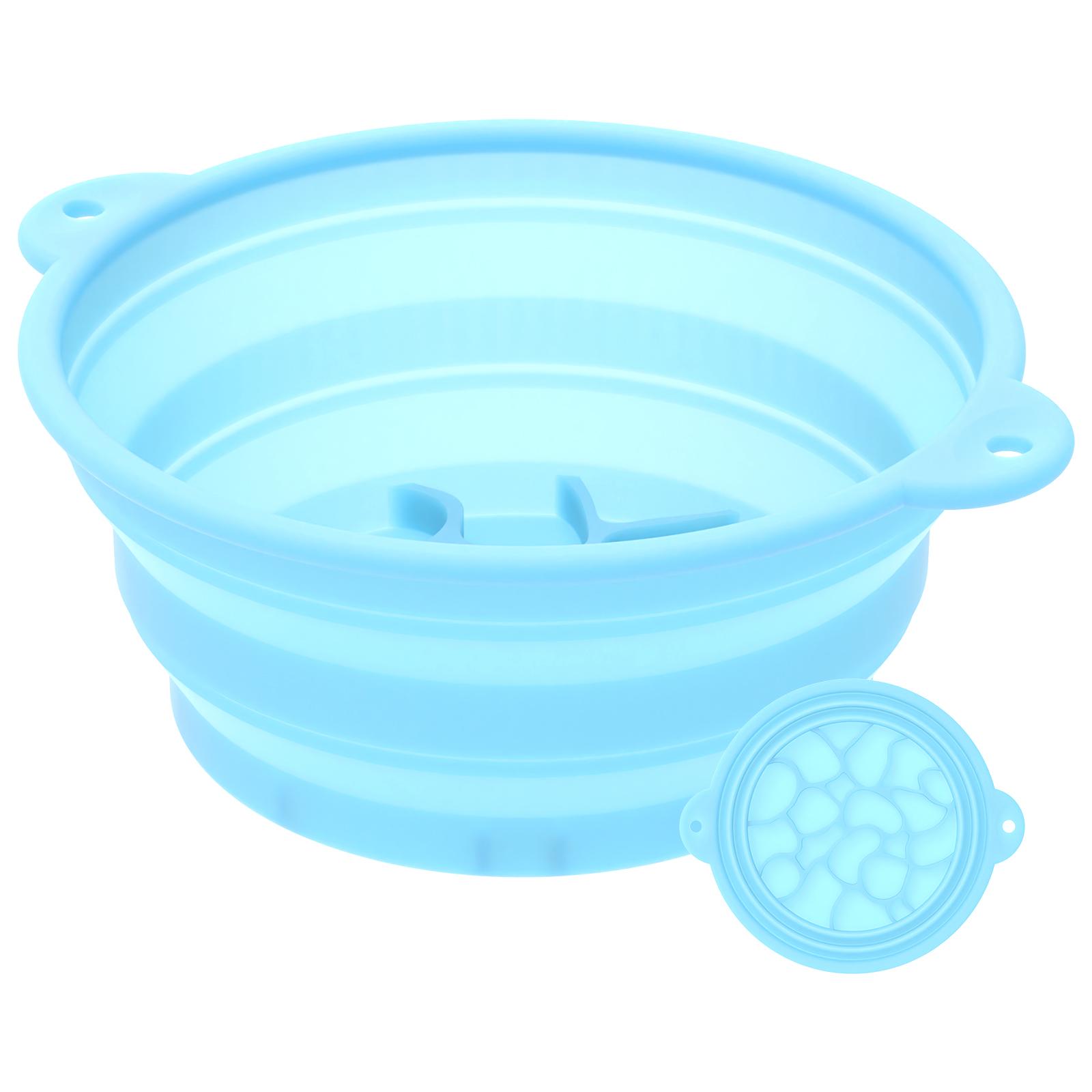 

Foldable Silicone Ice Washbowl Facials Bath Bowl Portable Travel Home Skincare Skin Cryo Tool for Cold Therapy Facial Puffiness