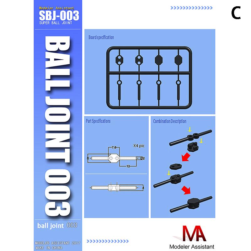 For Model Taking Tools Military Model Yamaguchi Style Articular Branch Ball Type Movable Joint Ball Joint Parts