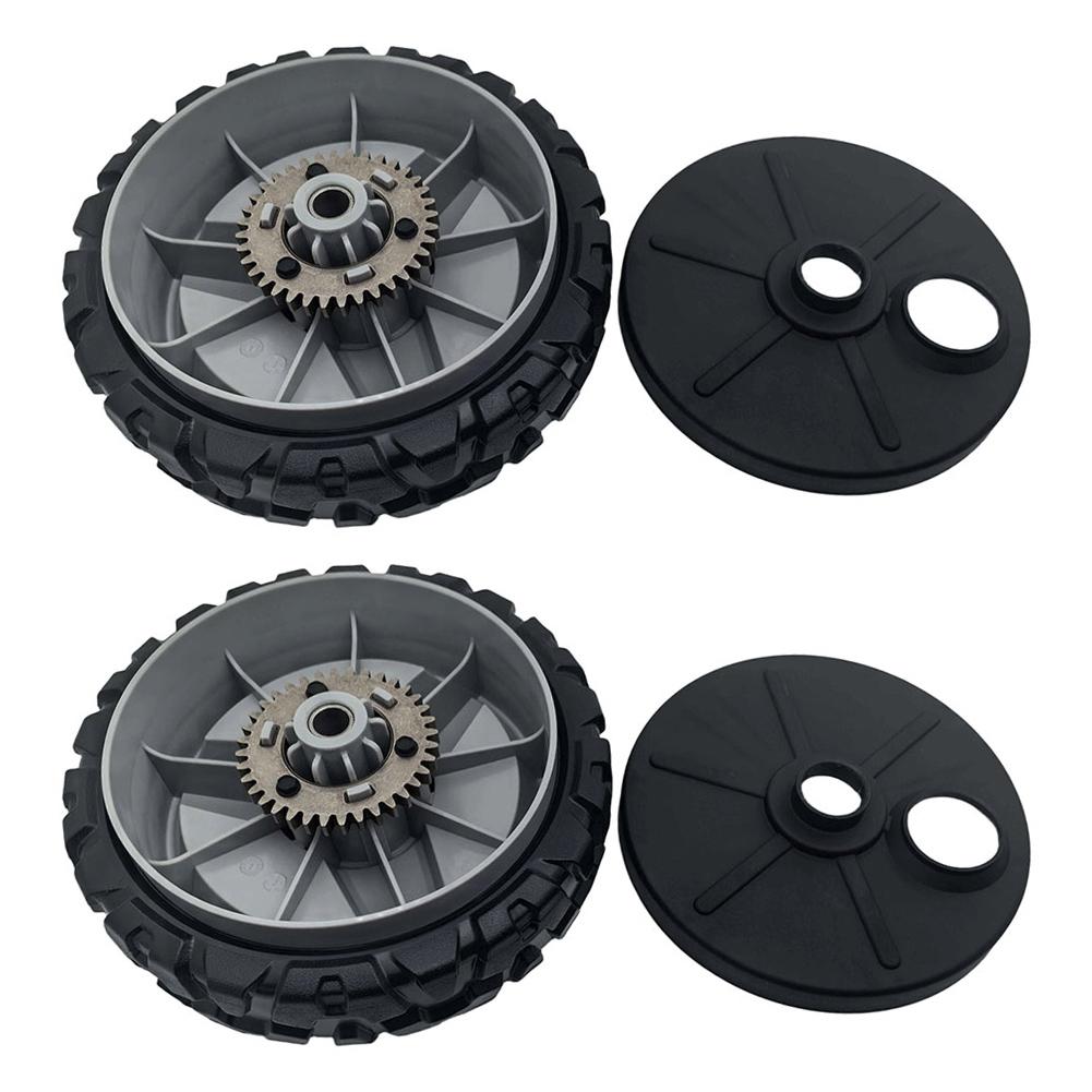 For Poulan For HU700AWD Lawn Mower Wheels Yard Mowing 2 4 Drive Wheels Replacement Parts Tool Part Seamless Integration