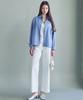 LUSIDA Clean Cut Elastic Waist Pants