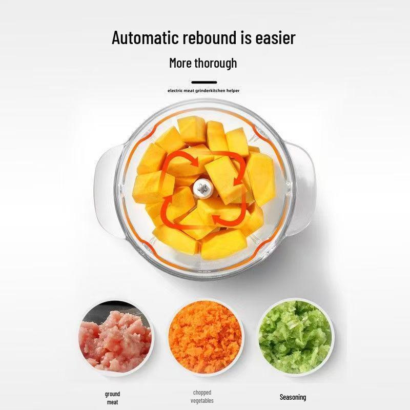 Multifunktionale Küchen-Lebensmittelverarbeitungsmaschine: Gemüseschneider, Fleischwolf & Zerkleinerer
