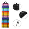 48 Fächer Vinyl Aufbewahrungshalter Hängebeutel Rollen Vinyl Aufbewahrungsregal Bastelvinyls Organizer Tasche Wandmontage Hinter der Tür Zimmer