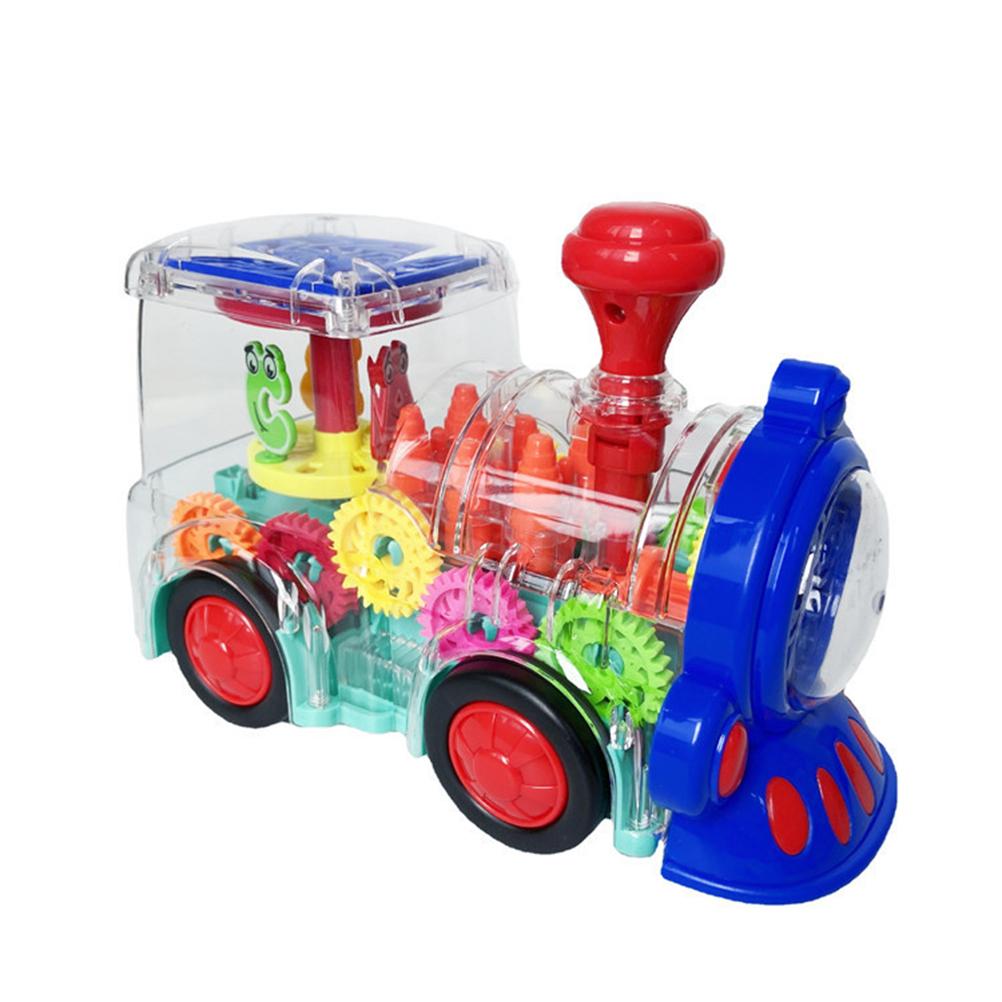 Treno Giocattolo per Bambini Set Treno Elettrico per Bambini Treno Movente a Batteria con Luce e Musica