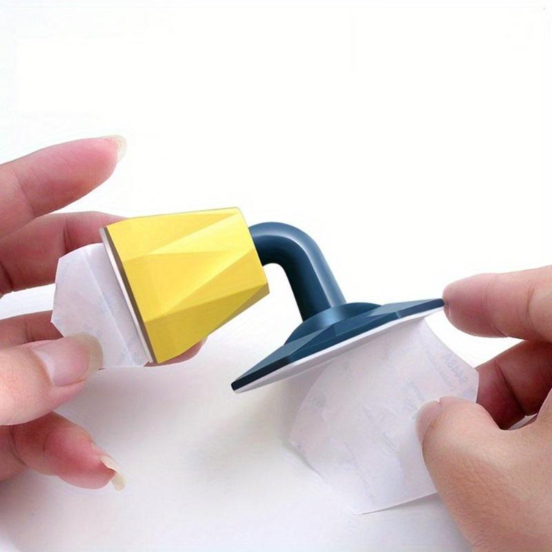 2Pcs-door suction resistor entry suction door touch door rear door handle bathroom silicone non-punching anti-collision silicone door