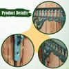 Iron Wall Mounted Shelf Bracket Support Roman Column Elegant Triangle Structure Decorative Corner