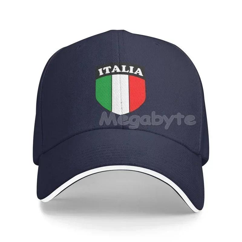 Itálie Itálie Italská vlajka Sendvičová čepice Unisex Nastavitelná Baseballová čepice Klasické Omyvatelné Kovbojské klobouky Klobouk proti slunci Venkovní kšiltovky
