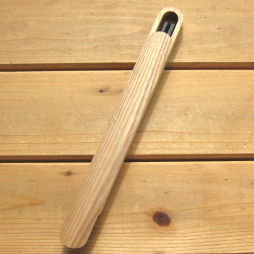 Nagao Chopsticks and Chopstick Case Set, 23cm Hexagonal, Black, Dishwasher Safe, Made in Japan