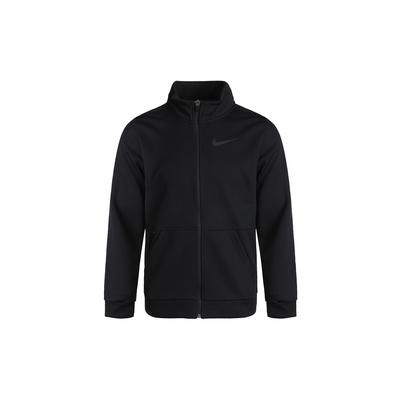 Therma Lauf-Trainingsjacke mit Stehkragen für Herren Oberbekleidung Schwarz CZ7394-010