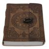 Leather Journal Notebook Travel Writing Diary or Vintage Sketch Book Cotton Paper for Men & Women (7x5 Inch)