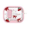 Latch Painted All-inclusive Earphone Case for AirPods Pro 3 & AirPods 4 Pro2 Cover with Switch Safety Lock+Bottom Stand Bracket