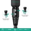 Cordless Electric Screwdriver 9 In 1 Rechargeable Screwdriver Set Portable Automatic Home Repair Tool Kit with LED Lights