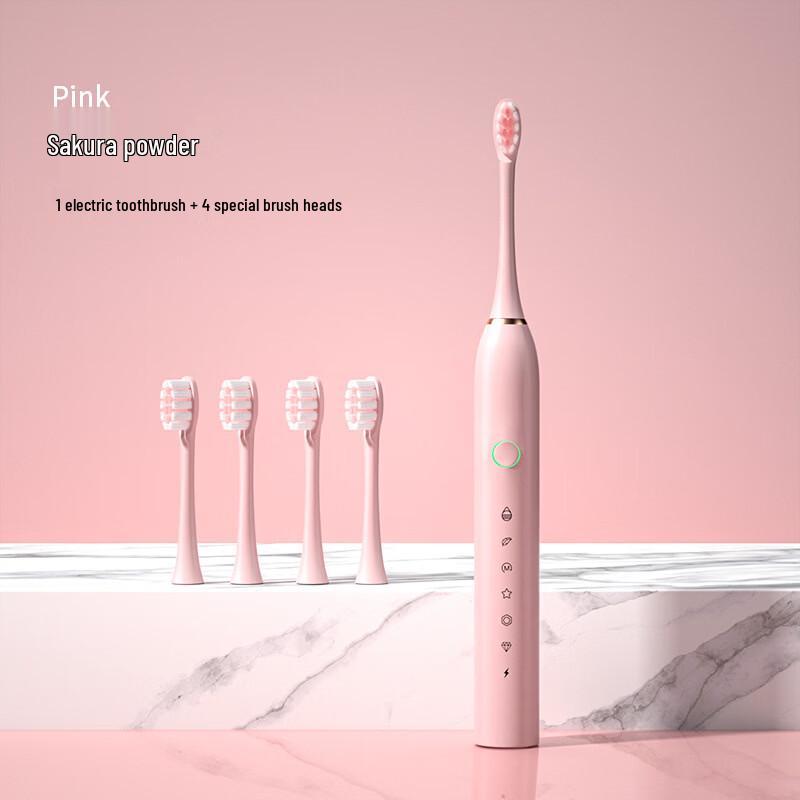 

Soft Bristle Kids Sonic Electric Toothbrush CN plug (adapter included)