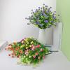 Rose Robusta Eucalyptus Fake Flower With Plastic Lotus For Garden Decorate Party