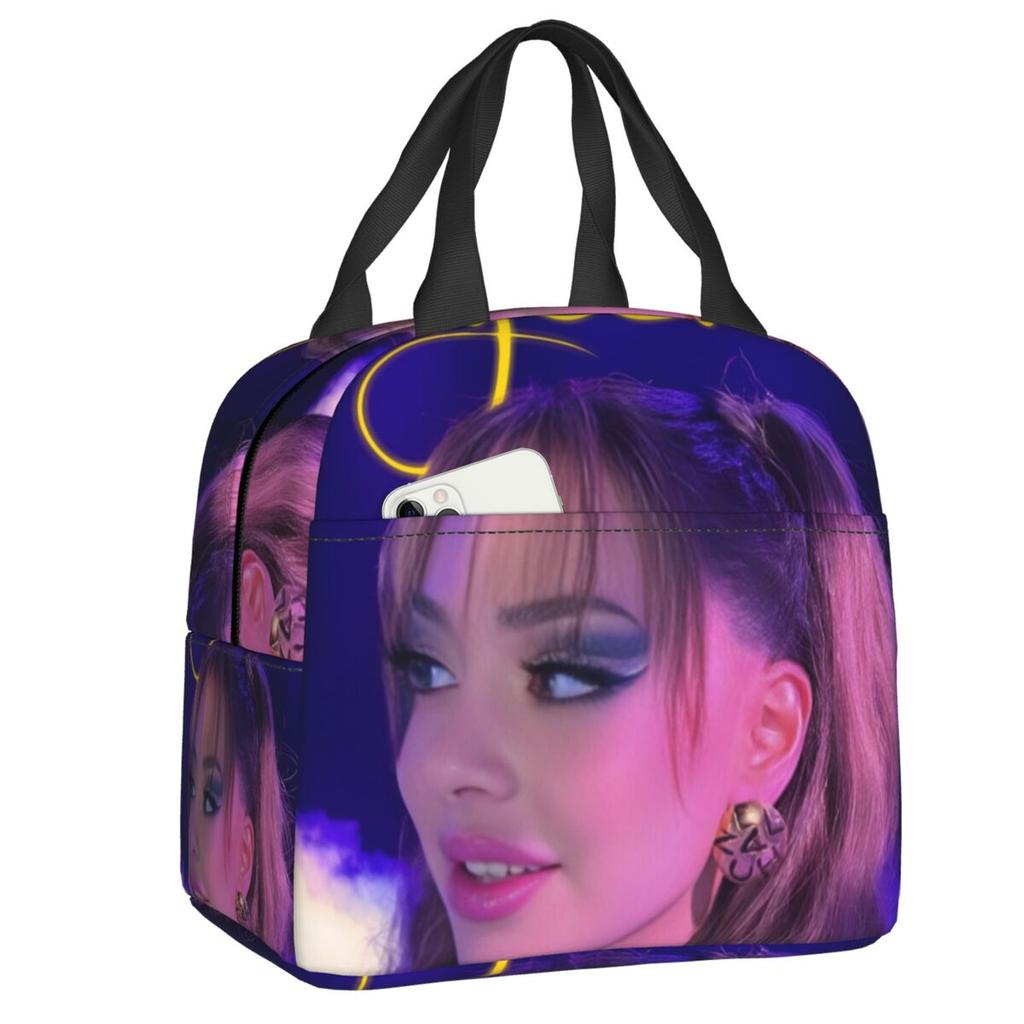 Custom German Singer Ayliva Insulated Lunch Bag for School Office Waterproof Thermal Cooler Bento Box Women Kids