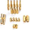 40PCS Carburetor Main Jet Slow Pilot Jet Kit Include 30pcs Main Jets and 10pcs Slow Pilot Jet for PWK Keihin OKO CVK Crab