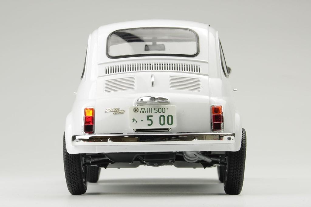 PLATZ 1/12 Scale Fiat 500F 1968 Plastic Model PIT005