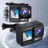 5K WiFi Action Camera 30FPS 2 Inch Touch Screen 170 degrees  Wide Angle 6 Axis Stabilization Underwater Camera with