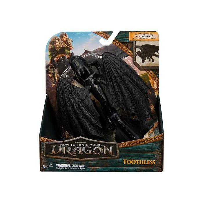Figurine d'action - Dreamworks Dragons - Toothless - 22 cm - Multicolore - Pour enfants dès 4 ans