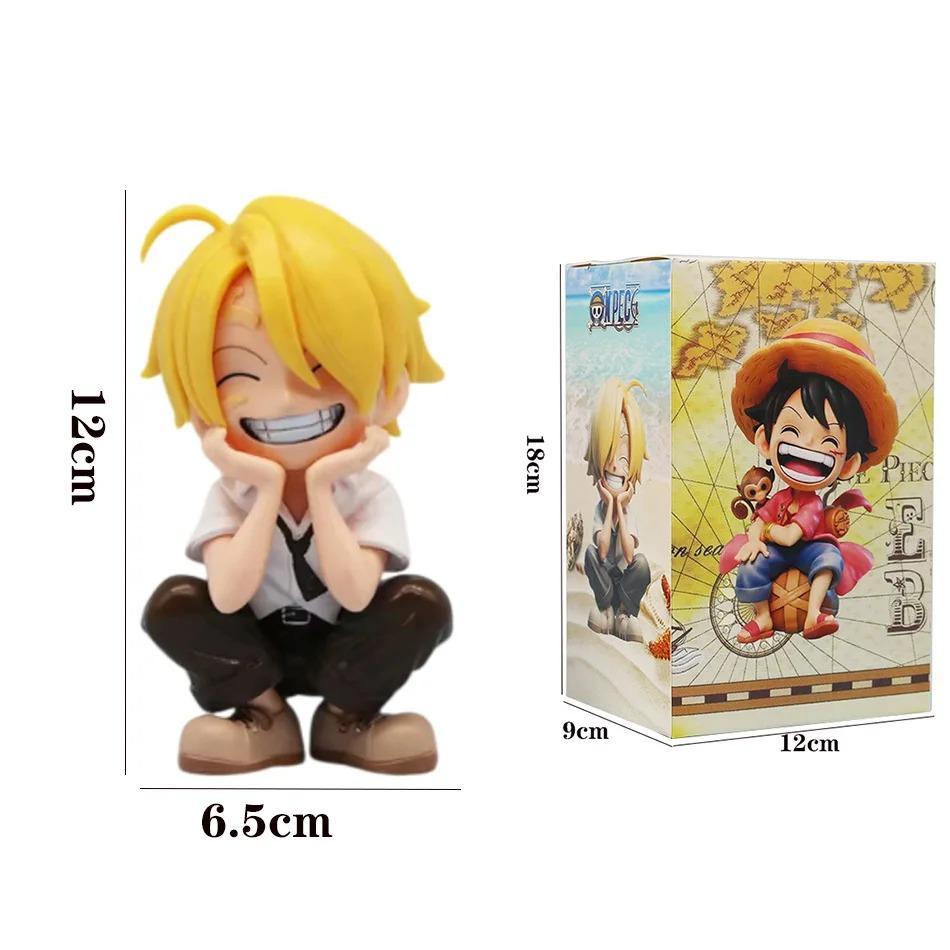 Hot 6Pcs One Piece Monkey D. Luffy Nami Usopp Sanji Chopper Roronoa Zoro Pvc Action Figures Model Dolls Toys Children'S Gifts