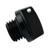Aluminum Oil Filler Cap Black Oil Filler Cap Screw-on