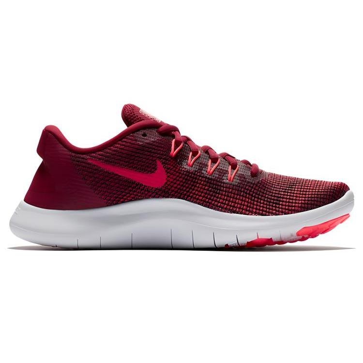 Nike Flex 2018 Rn White/Red Women's AA7408-600