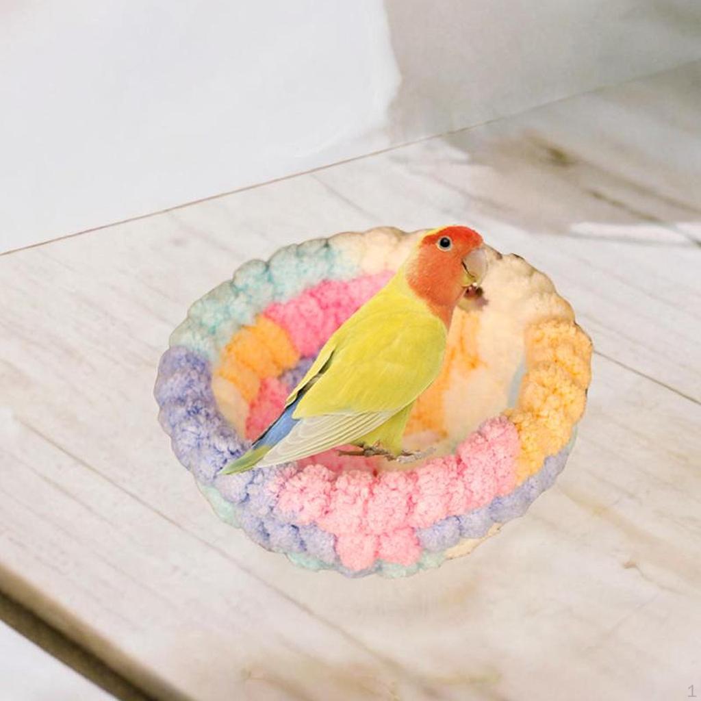Bird Hideaway Hut for Parrots And Small Animals Washable Nest Hamsters Budgies