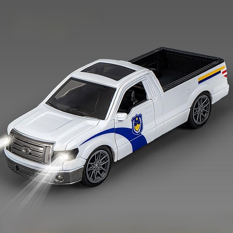 Trägheits-Polizeiauto-Modell mit Licht und Ton für Kinderspielzimmer