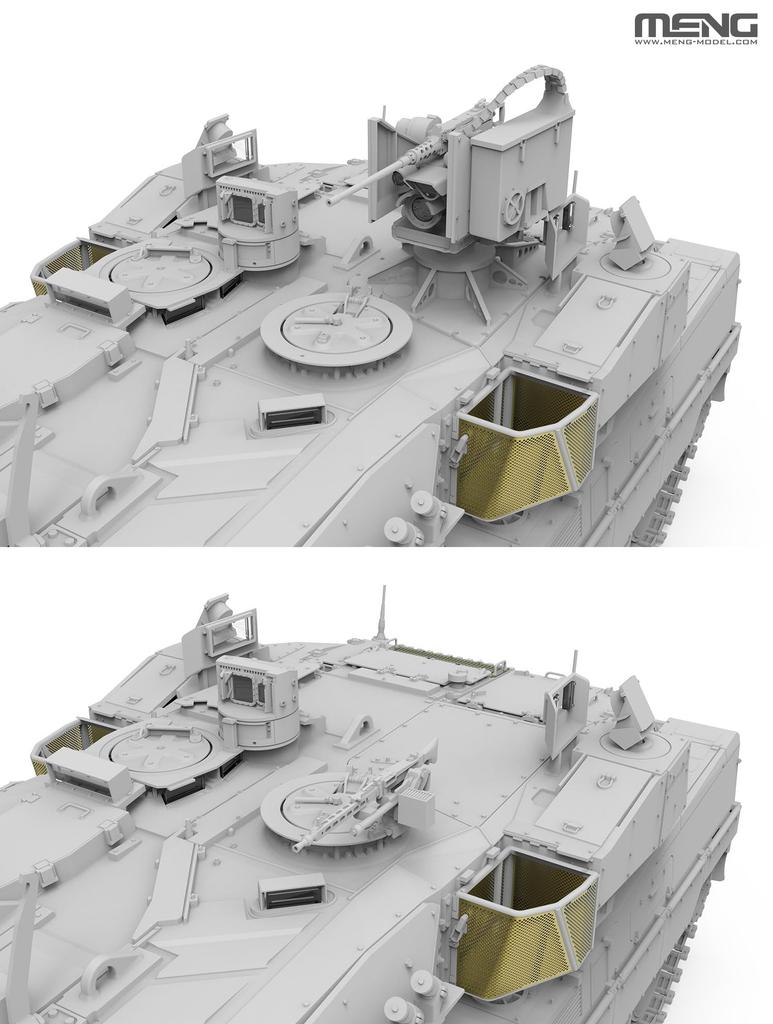 Meng Model German Main Battle Tank Leopard 2A8 Plastic Model MTS057 1/35 (Tank)
