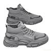 Fashionable Versatile High Top Men's Shoes New Spring Hiking Shoes Casual Comfortable Anti Slip and Wear-resistant Men's Boots