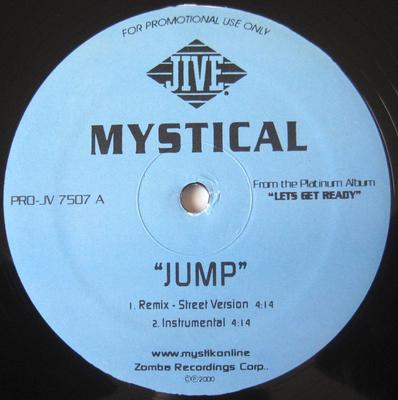 12inch Record MYSTIKAL - Jump PROJV7507 Jive 2000 Rap & Hip-Hop/R&B Used