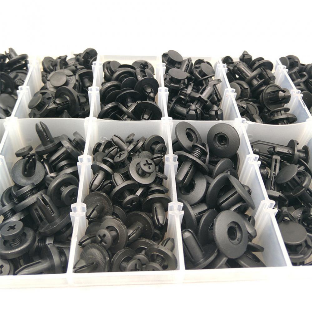 

320 Pcs Automobile Plastic Fasteners Clips+3*Fastener Remover Plier Repair Tools