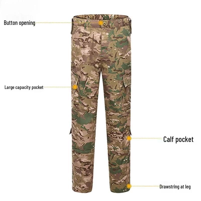 Men's Long Sleeve Camouflage Tactical Uniform Set