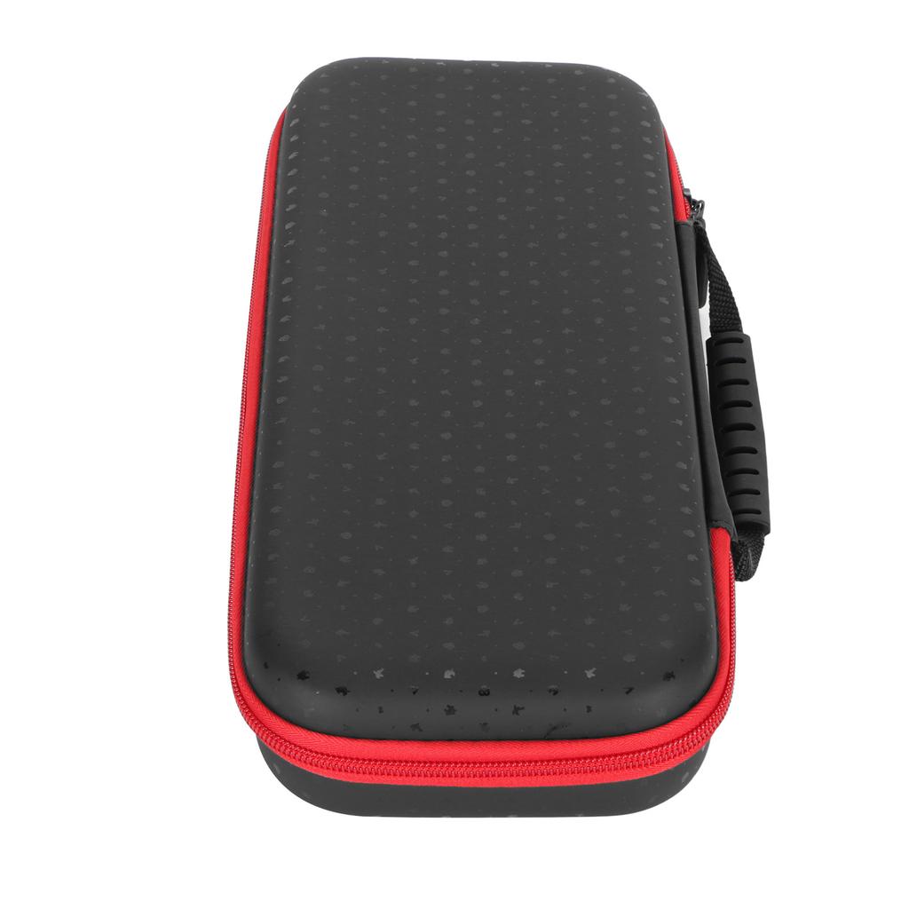 Handheld Console Carrying Case Waterproof Shockproof EVA Hard Carrying Case for ROG ALLY Red Zipper