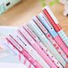 10Pcs/Set Colorful 0.38mm Neutral Pen Flower Animal Starry Sky Dessert Colorful Cute Gel Pen Student Stationery Writing Supplies