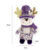 High-end Knitted Christmas Gnome Plush Ornament with Pointed Hat