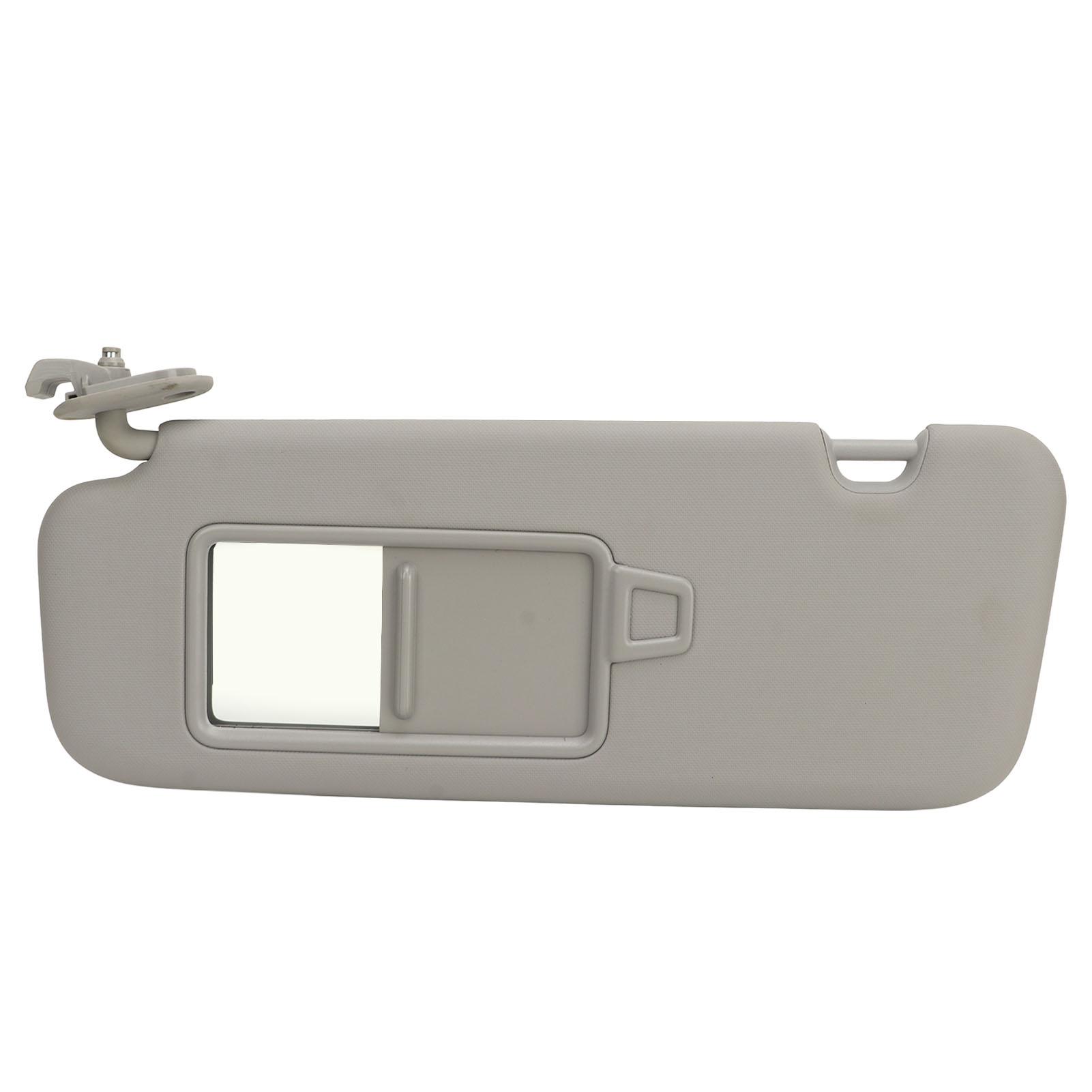 Neoglint Unisex Grey Left Driver Side Sun Visor 85210 F0100ttx Sun Visor Makeup Mirror For Elantra Ad 2016 To 2019