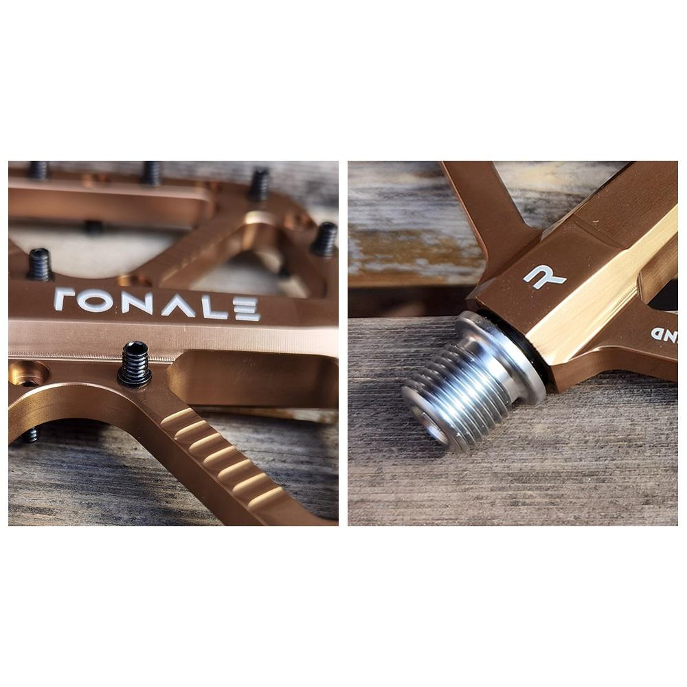 MTB Bicycle Pedal Titanium Non-Slip CNC 3 Bearing Aluminum Alloy Bike Pedals Cycling Foot Pedals for Mountain Bike Accessories