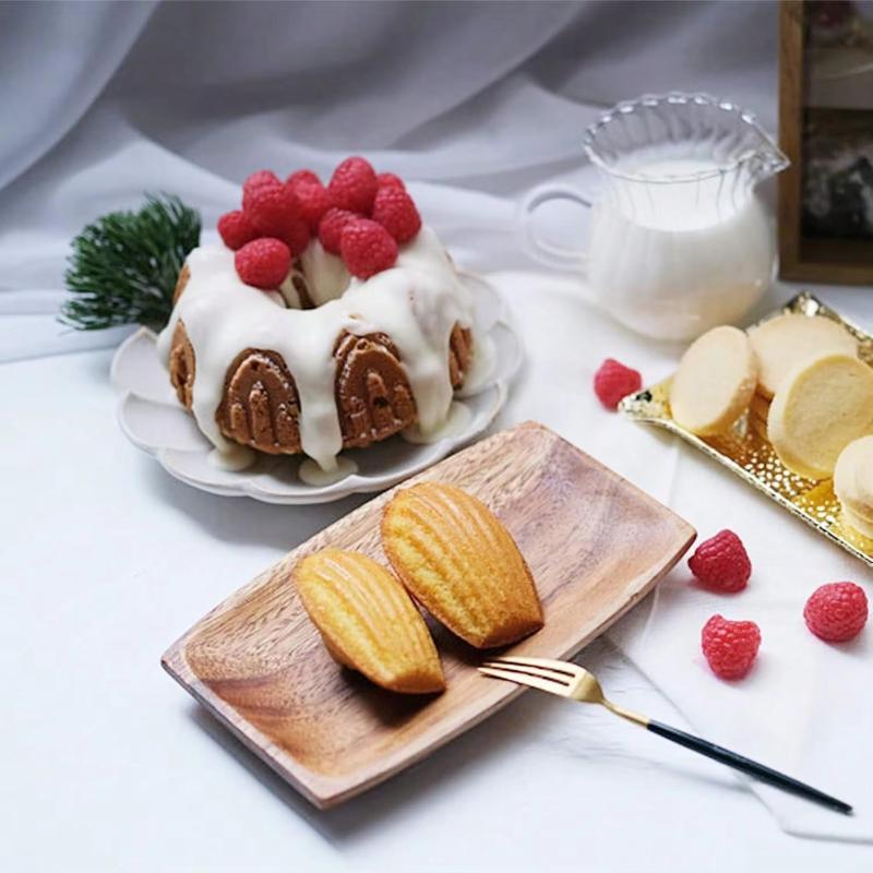 Heat Resistant Silicone Madeline Pan 9 Cavities Nonstick Food Grade Baking Mold for DIY Pastry Cookie