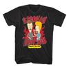 Beavis and Butthead Breakin the Law Men's T Shirt Teenage Crime Spree